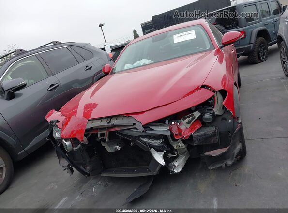 ZARFAECN2H7540258 2017 ALFA ROMEO GIULIA Red Սարքավորումների վահանակի տեսք