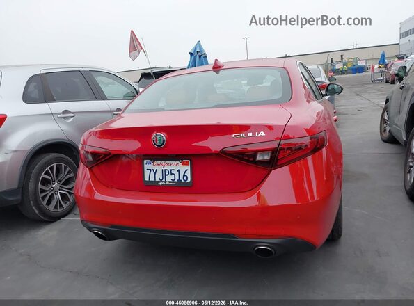 ZARFAECN2H7540258 2017 ALFA ROMEO GIULIA Red 