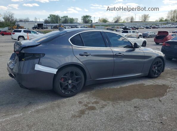ZARFAMAN0K7621022 2019 ALFA ROMEO GIULIA Charcoal უკანა მარჯვენა