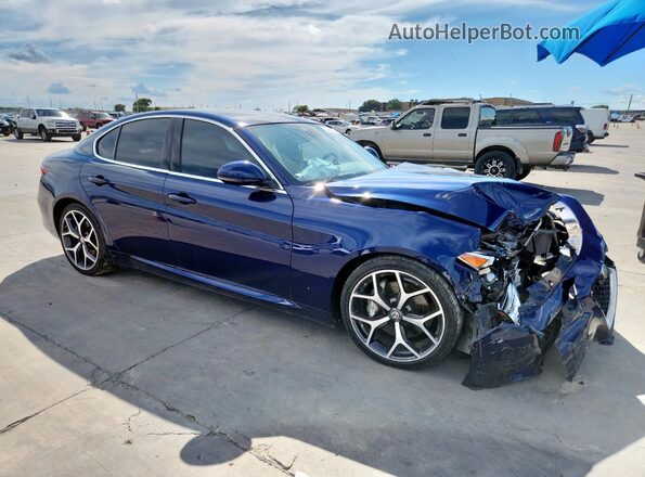 ZARFAMAN3K7612346 2019 ALFA ROMEO GIULIA Blue წინა მარჯვენა