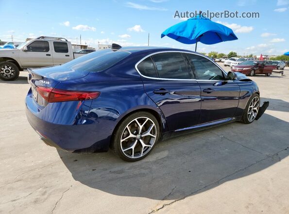 ZARFAMAN3K7612346 2019 ALFA ROMEO GIULIA Blue უკანა მარჯვენა