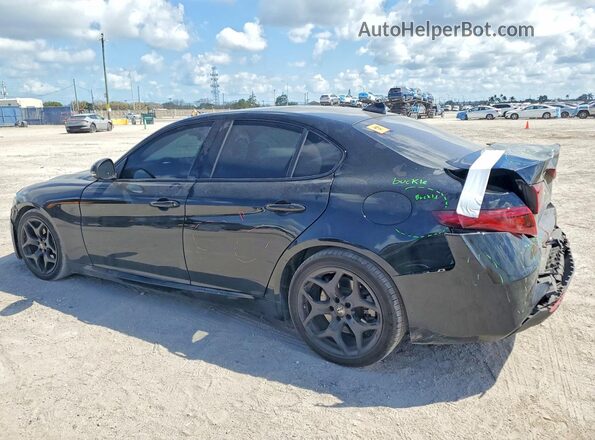 ZARFAMAN3M7645060 2021 ALFA ROMEO GIULIA Черный Задняя левая четверть