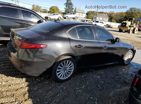 ZARFAMAN3N7655217 2022 ALFA ROMEO GIULIA Черный Задняя правая четверть