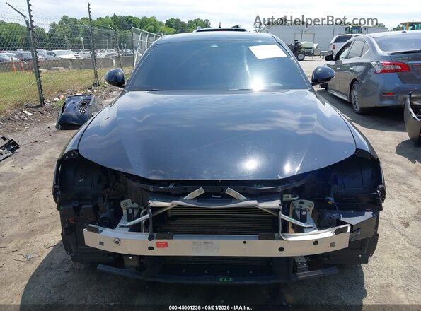 ZARFAMAN5M7640202 2021 ALFA ROMEO GIULIA Black Widok wnętrza z tyłu