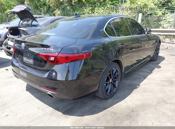 ZARFAMAN5M7640202 2021 ALFA ROMEO GIULIA Black Tył prawy
