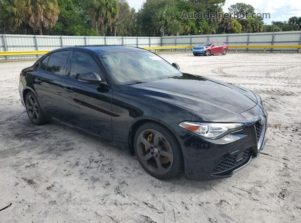ZARFAMAN8K7598220 2019 ALFA ROMEO GIULIA Black Przód prawy