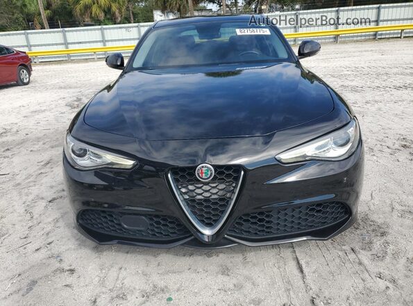 ZARFAMAN8K7598220 2019 ALFA ROMEO GIULIA Black Widok z przodu