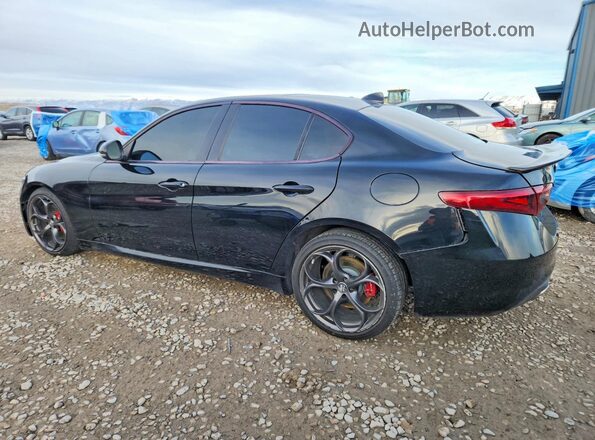 ZARFAMANXK7600355 2019 ALFA ROMEO GIULIA Black Հետևի ձախ