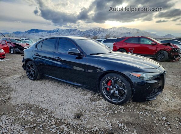 ZARFAMANXK7600355 2019 ALFA ROMEO GIULIA Black Առջևի աջ