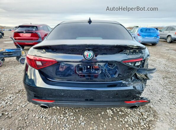 ZARFAMANXK7600355 2019 ALFA ROMEO GIULIA Black Հետևի տեսք