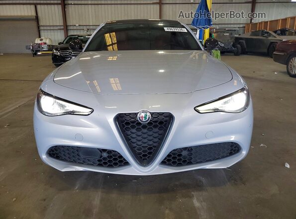 ZARFAMANXM7649140 2021 ALFA ROMEO GIULIA Gray წინა ხედი