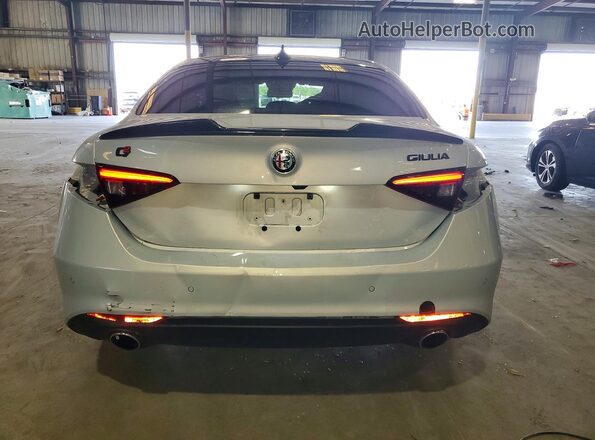 ZARFAMANXM7649140 2021 ALFA ROMEO GIULIA Gray უკანა ხედი