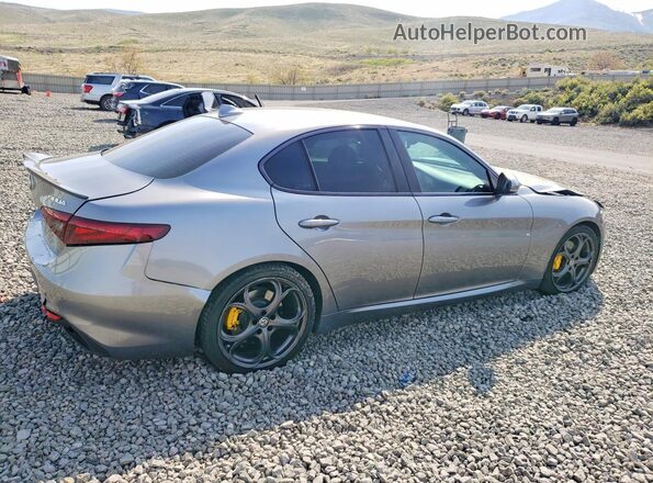 ZARFAMBN3K7605816 2019 ALFA ROMEO GIULIA Серый Задняя правая четверть