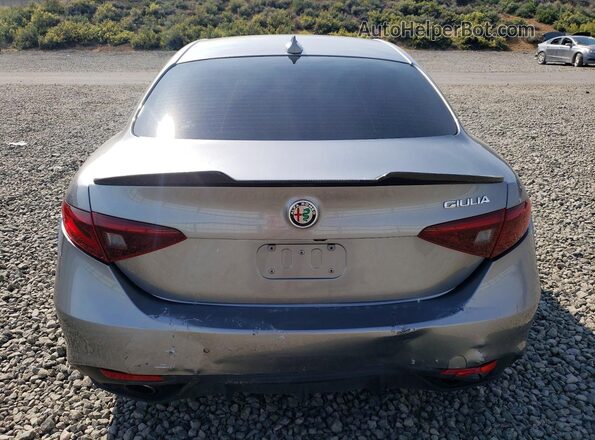ZARFAMBN3K7605816 2019 ALFA ROMEO GIULIA Серый Вид сзади
