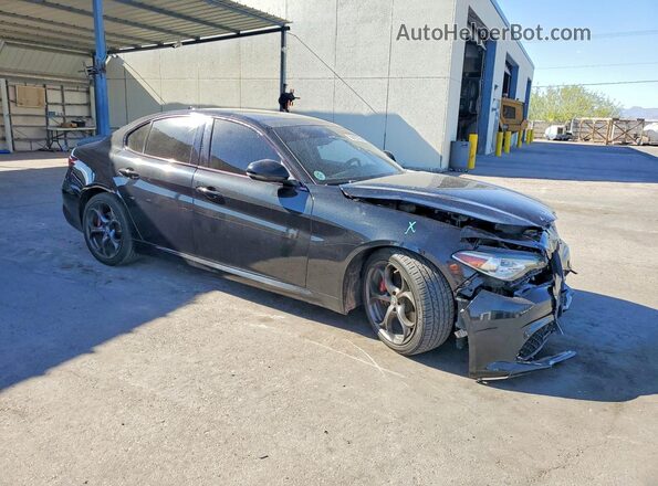 ZARFAMBN3K7606612 2019 ALFA ROMEO GIULIA Black Առջևի աջ