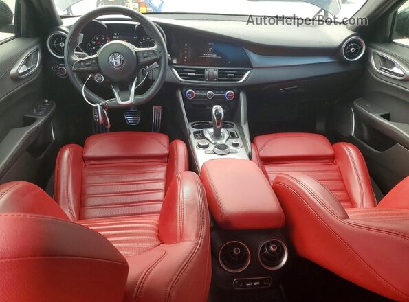 ZARFAMBN5N7665763 2022 ALFA ROMEO GIULIA Черный Вид панели приборов