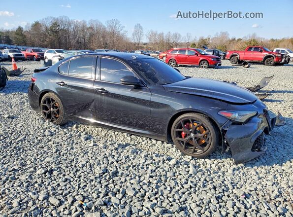 ZARFAMBN6K7622755 2019 ALFA ROMEO GIULIA Black Առջևի աջ