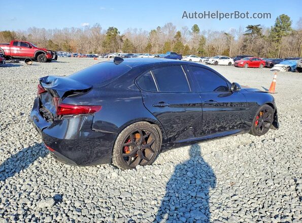 ZARFAMBN6K7622755 2019 ALFA ROMEO GIULIA Black Հետևի աջ
