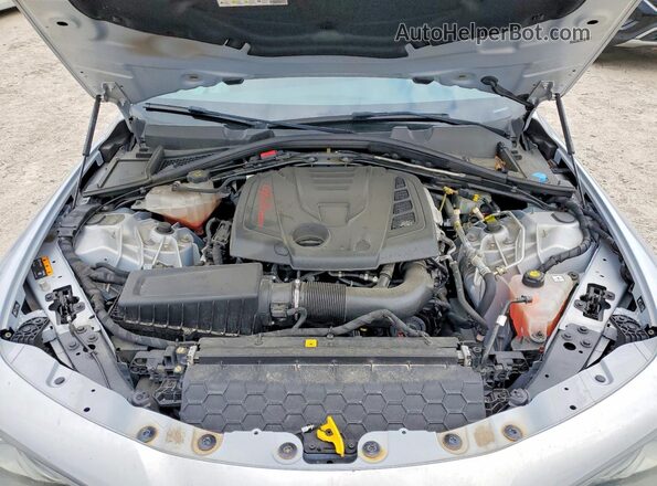 ZARFAMBN6N7654657 2022 ALFA ROMEO GIULIA Серебряный Вид подкапотного пространства