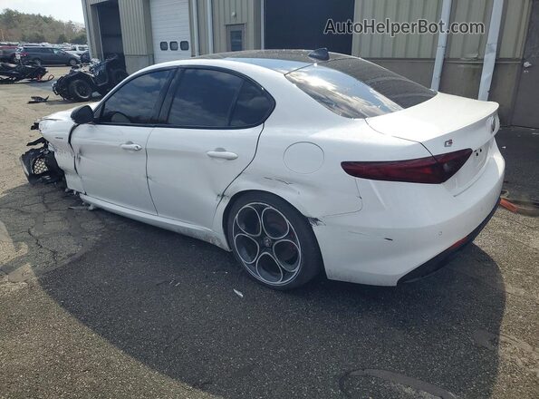 ZARFAMBN8N7665465 2022 ALFA ROMEO GIULIA White Trasero izquierdo