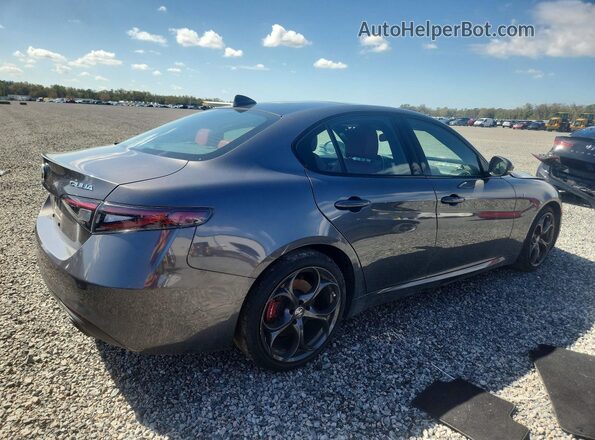 ZARFAMBN8R7682837 2024 ALFA ROMEO GIULIA Gray Tył prawy