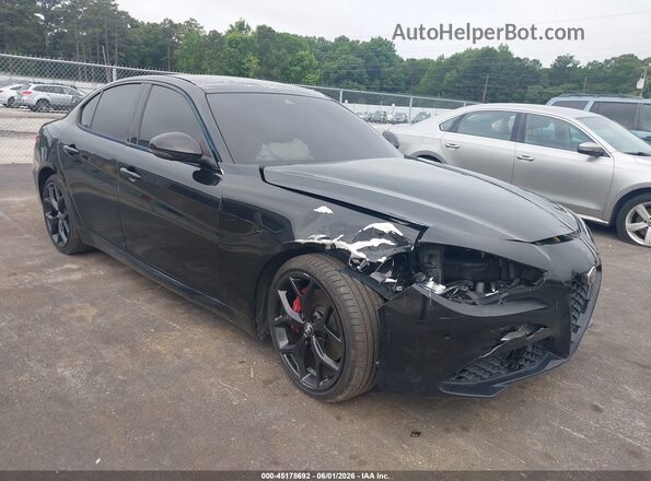 ZARFAMBN9M7644042 2021 ALFA ROMEO GIULIA Black წინა მარჯვენა