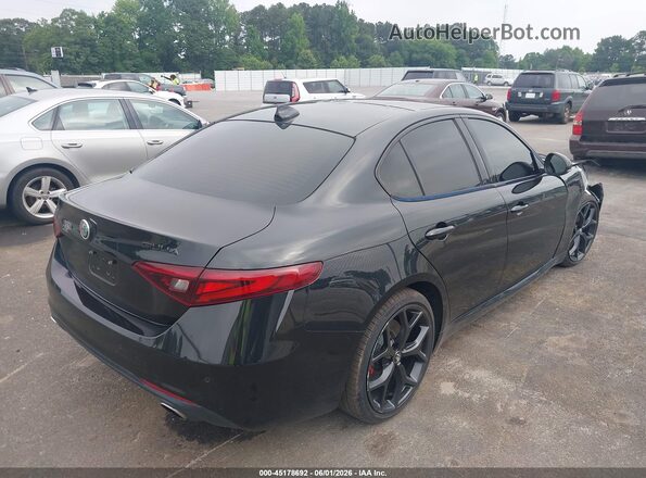 ZARFAMBN9M7644042 2021 ALFA ROMEO GIULIA Black უკანა მარჯვენა