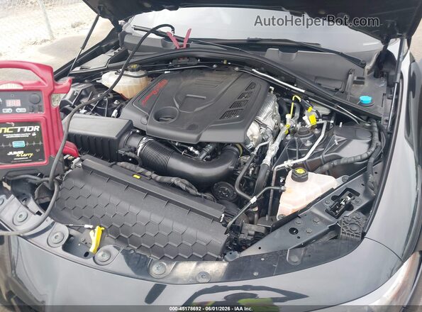 ZARFAMBN9M7644042 2021 ALFA ROMEO GIULIA Black უკანა ხედი