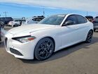 2021 Alfa Romeo Giulia Ti White vin: ZARFAMBN9M7649936