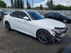 2019 Alfa Romeo Giulia Ti White vin: ZARFAMBNXK7600497