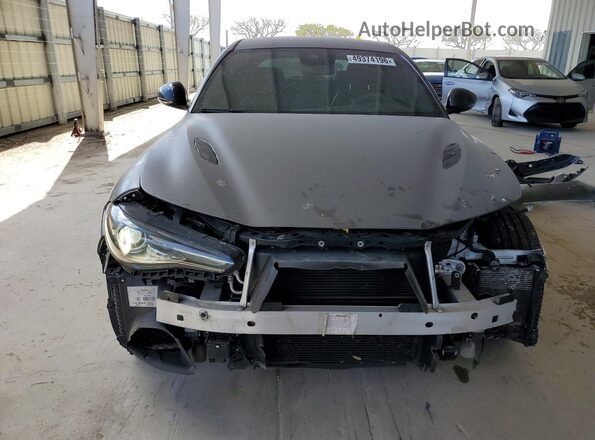 ZARFAMEV4K7599861 2019 ALFA ROMEO GIULIA Silver Vista frontal