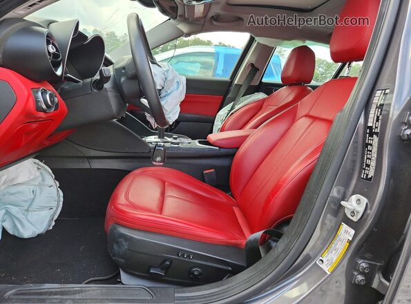 ZARFANAN0M7644910 2021 ALFA ROMEO GIULIA Серый Вид салона спереди