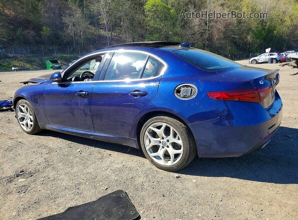 ZARFANBN0K7622062 2019 ALFA ROMEO GIULIA Blue Tył lewy