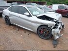 2021 Alfa Romeo Giulia Ti Sport Awd Серебряный vin: ZARFANBN1M7643148