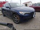 2018 Alfa Romeo Stelvio Ti Awd Blue vin: ZASFAKBN6J7B78880