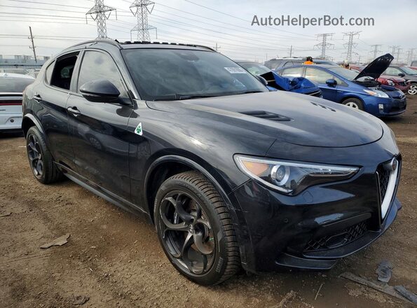 ZASFAKEV3J7C17789 2018 ALFA ROMEO STELVIO Black Delantero derecho