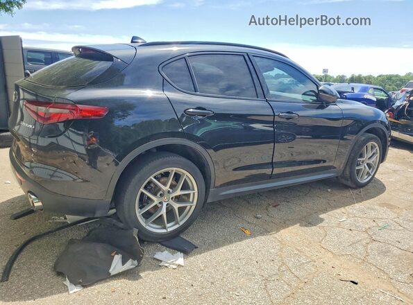 ZASFAKNN2J7B62395 2018 ALFA ROMEO STELVIO Черный Задняя правая четверть