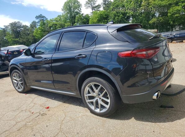 ZASFAKNN2J7B62395 2018 ALFA ROMEO STELVIO Черный Задняя левая четверть