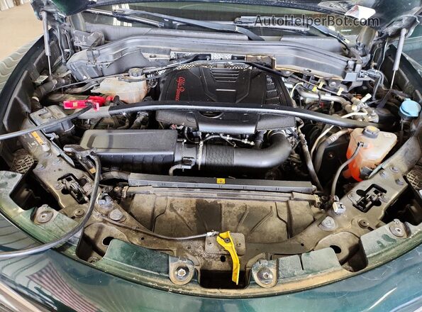 ZASFAKPN4J7C15305 2018 ALFA ROMEO STELVIO Green Вид підкапотного простору