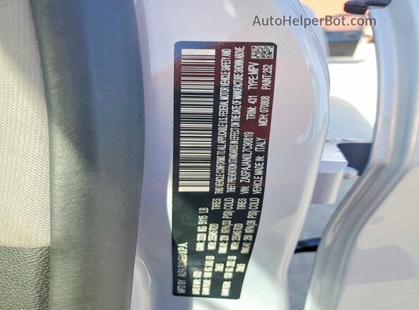ZASPAJAN0L7C90819 2020 ALFA ROMEO STELVIO Серебряный Вид наклейки с VIN-кодом