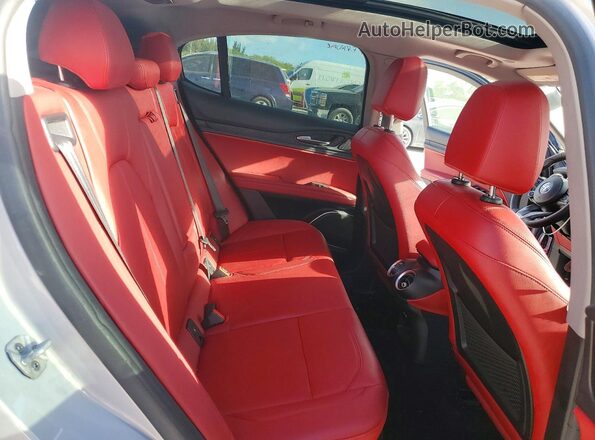 ZASPAJAN0L7C90819 2020 ALFA ROMEO STELVIO Серебряный Вид задней части салона
