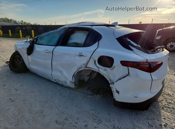 ZASPAJAN2N7D47752 2022 ALFA ROMEO STELVIO White Tył lewy