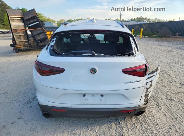 ZASPAJAN2N7D47752 2022 ALFA ROMEO STELVIO White Widok z tyłu