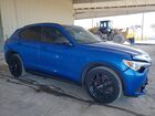 2019 Alfa Romeo Stelvio Blue vin: ZASPAJAN3K7C70448