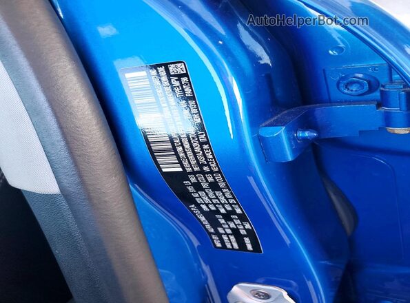 ZASPAJAN3K7C70448 2019 ALFA ROMEO STELVIO Blue VIN sticker view