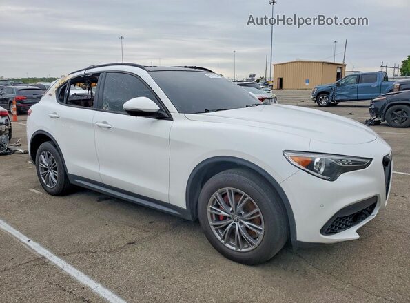 ZASPAKAN1N7D36831 2022 ALFA ROMEO STELVIO White Delantero derecho