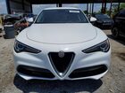 2019 Alfa Romeo Stelvio White vin: ZASPAKAN8K7C49780
