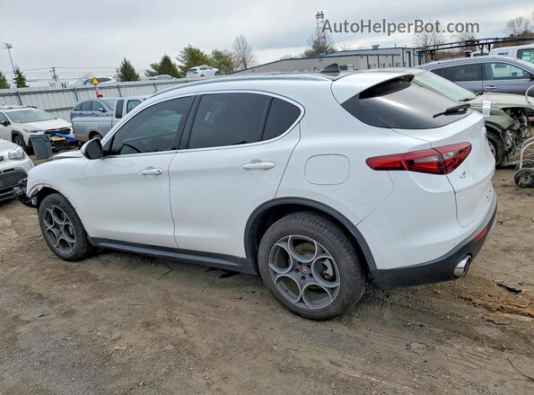 ZASPAKBN0K7C30588 2019 ALFA ROMEO STELVIO White Tył lewy