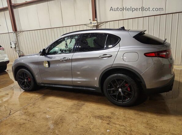 ZASPAKBN0K7C43356 2019 ALFA ROMEO STELVIO Gray Հետևի ձախ