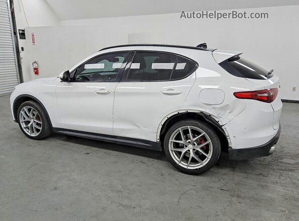 ZASPAKBN0K7C51201 2019 ALFA ROMEO STELVIO Белый Задняя левая четверть